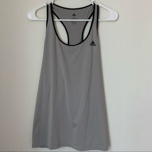Adidas sleeveless climate workout athletic top